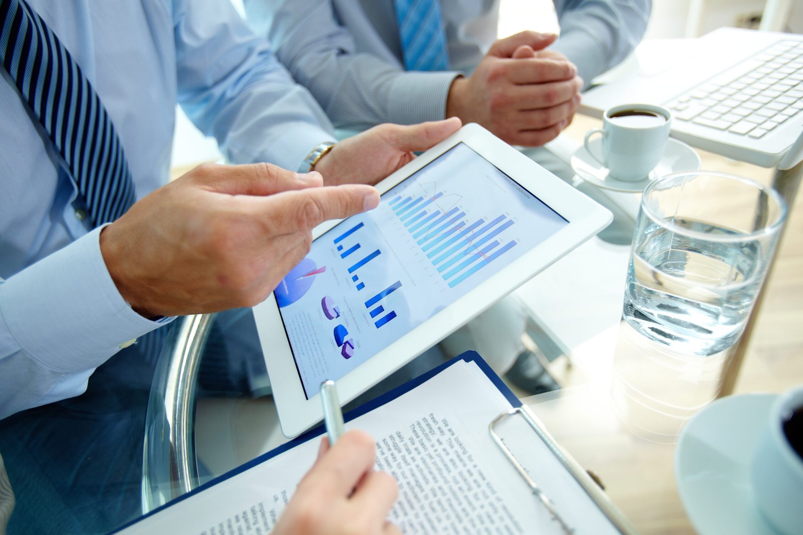 Reviewing portfolio performance