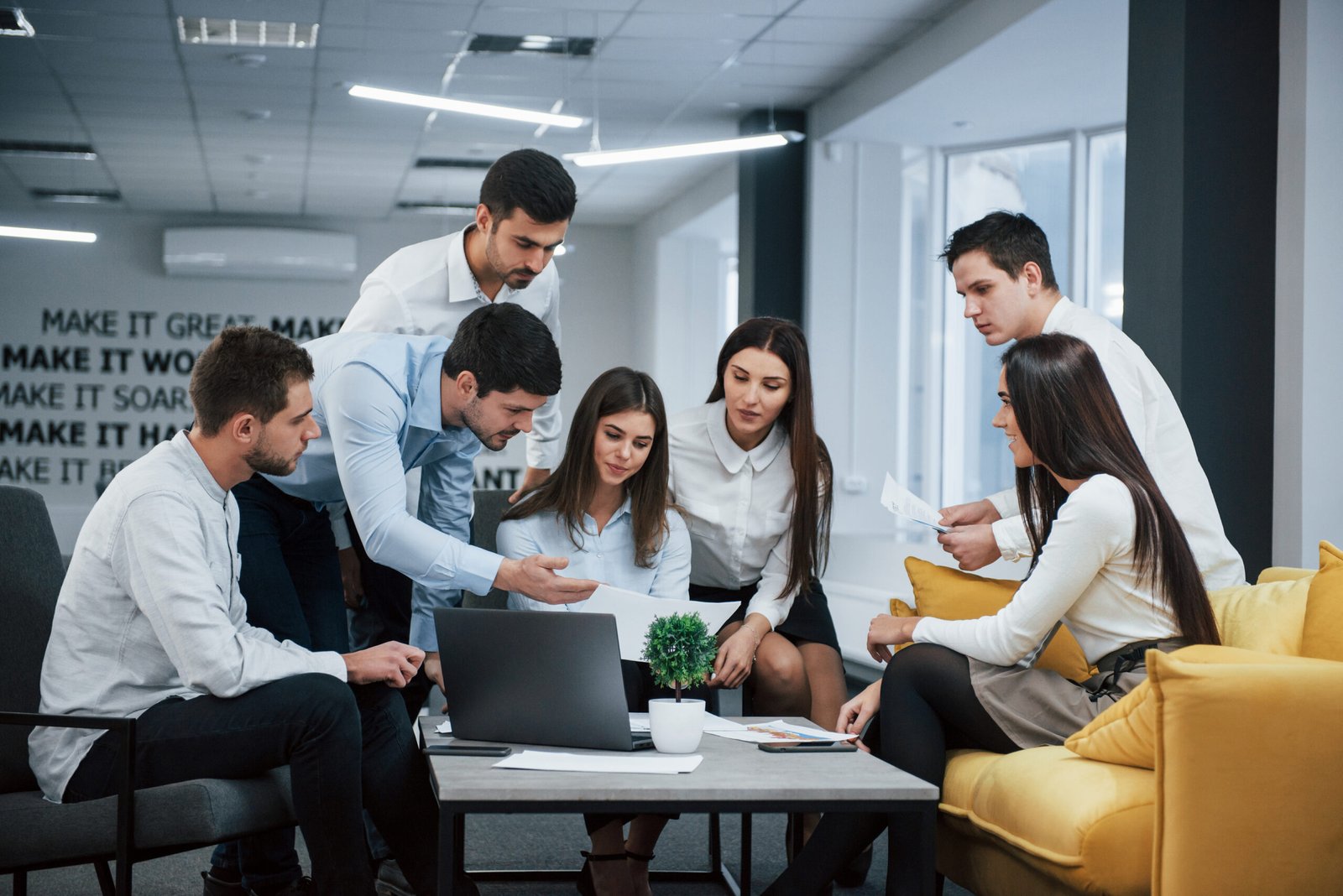 Team discussing the platform roadmap