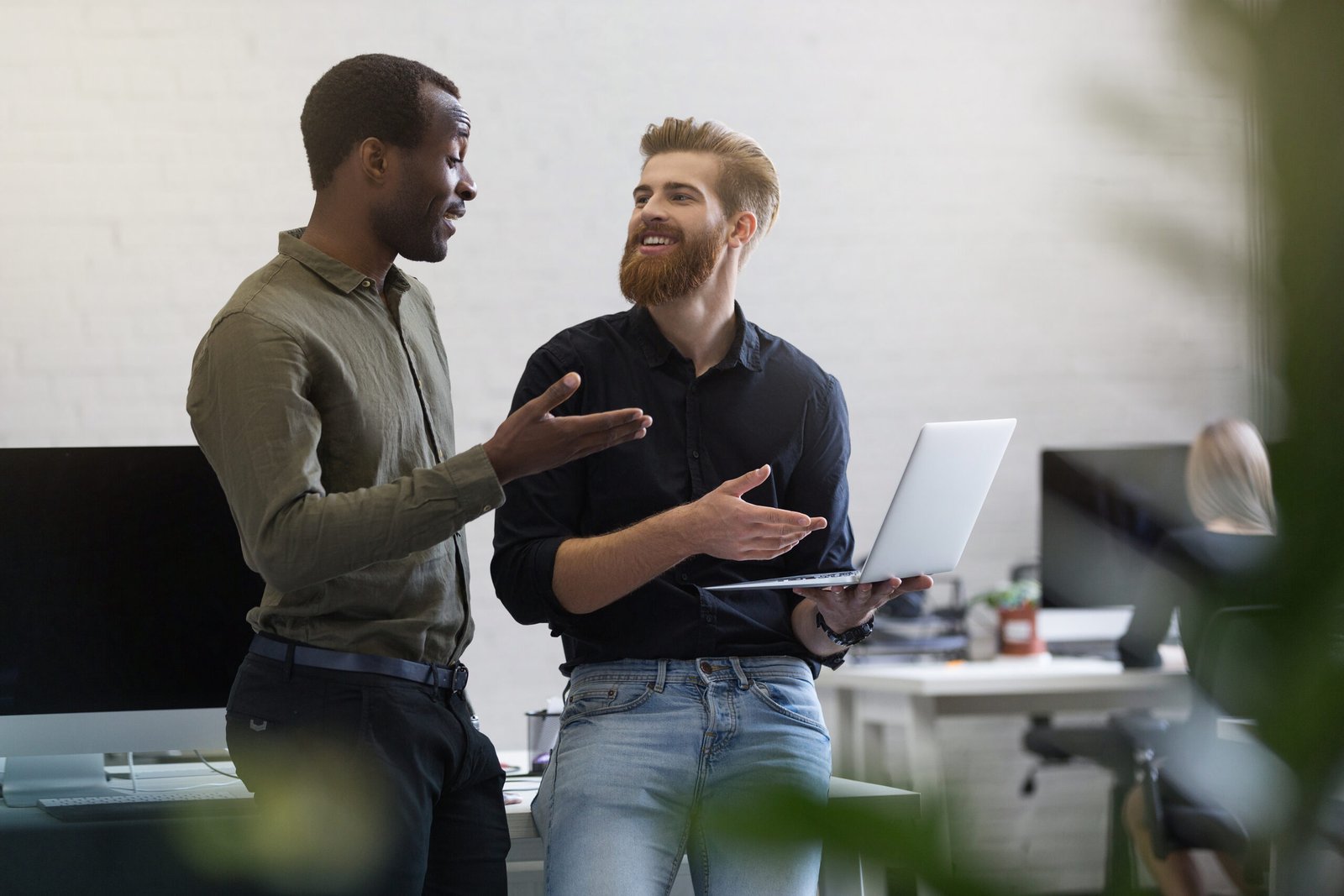 Team reviewing platform security
